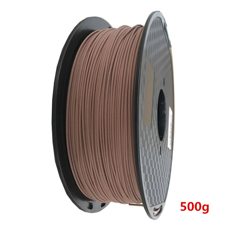 Wood Filament PLA 3D Printer 1.75mm 250g / 1Kg PLA Light Dark Red Wooden Color