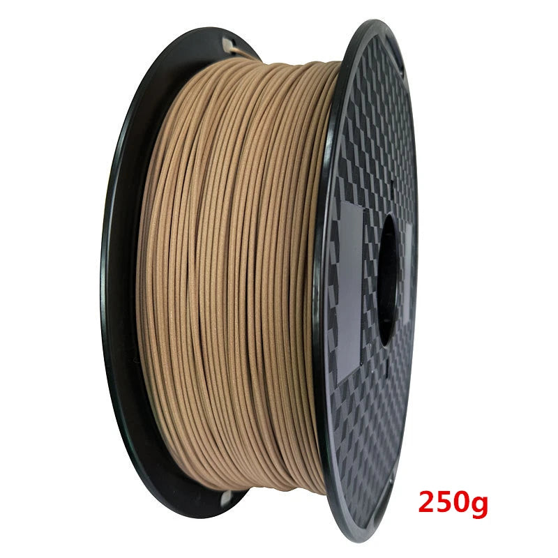 Wood Filament PLA 3D Printer 1.75mm 250g / 1Kg PLA Light Dark Red Wooden Color