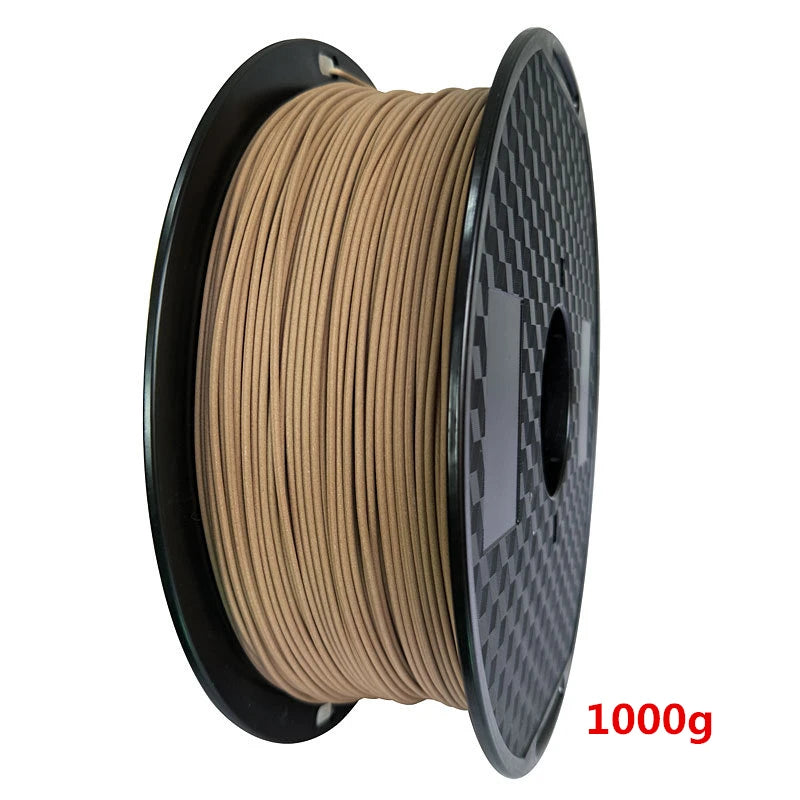 Wood Filament PLA 3D Printer 1.75mm 250g / 1Kg PLA Light Dark Red Wooden Color