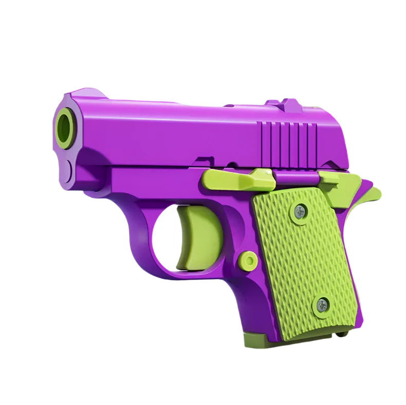 NNEOBA Stress Relief Mini Toy Pistol 3D Printed Gun