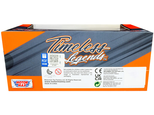 1969 Ford F-100 Pickup Truck Brown Metallic and Cream "Timeless Legends" 1/24 Diecast Model Car by Motormax